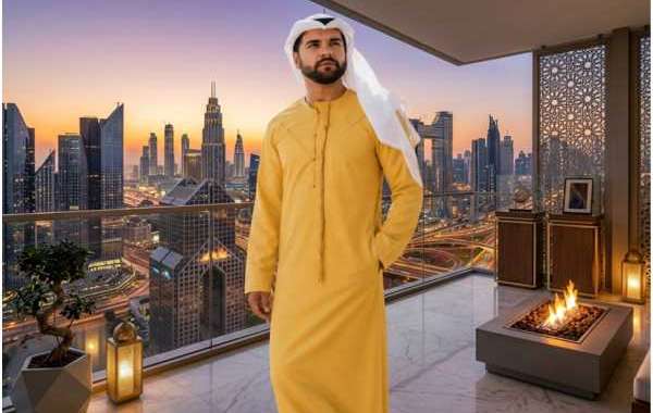 Modern Arab Thobe Designs for Men’s Stylish Look