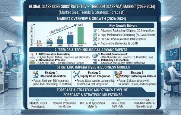 Glass Core Substrate (TGV – Through Glass Via) Market, Trends, Business Strategies 2026–2034