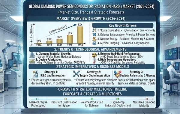 Diamond Power Semiconductor (Radiation Hard.) Market, Trends, Business Strategies 2026–2034