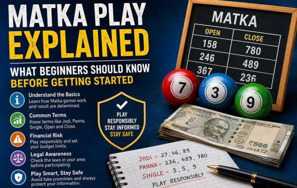 Matka Play Explained: What Beginners Should Know Before Getting Started